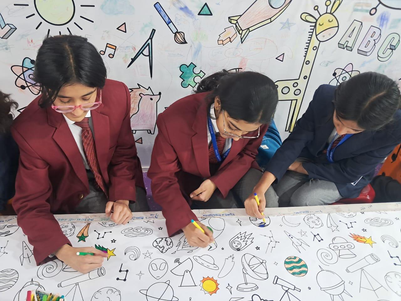 Journey Through Books: Mayoor School’s World Book Fair Visit